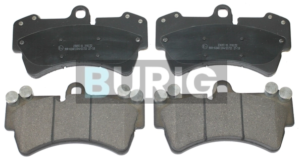 Burig fékbetétkészlet, tárcsafék - B020310 - TothCarparts