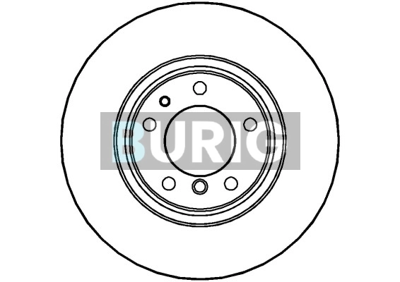 Burig féktárcsa - B010875 - TothCarparts