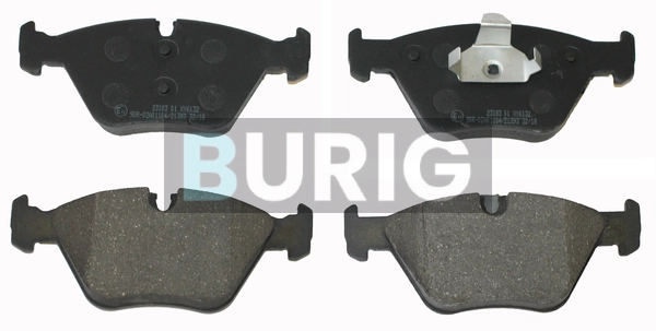 Burig fékbetétkészlet, tárcsafék - B020174 - TothCarparts