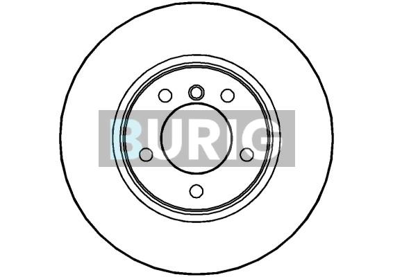 Burig féktárcsa - B010268 - TothCarparts