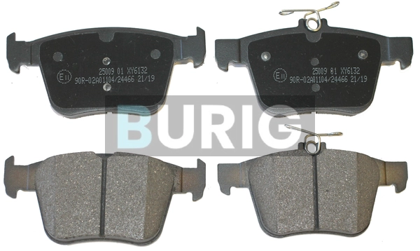 Burig fékbetétkészlet, tárcsafék - B020309 - TothCarparts