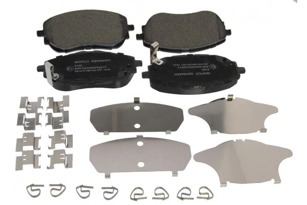 MAPCO fékbetétkészlet, tárcsafék - 6165 - TothCarparts
