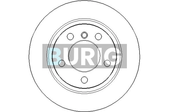 Burig féktárcsa - B010467 - TothCarparts