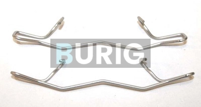Burig tartozékkészlet, tárcsafékbetét - B06C0001 - TothCarparts