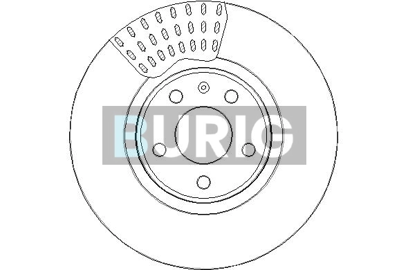 Burig féktárcsa - B010269 - TothCarparts