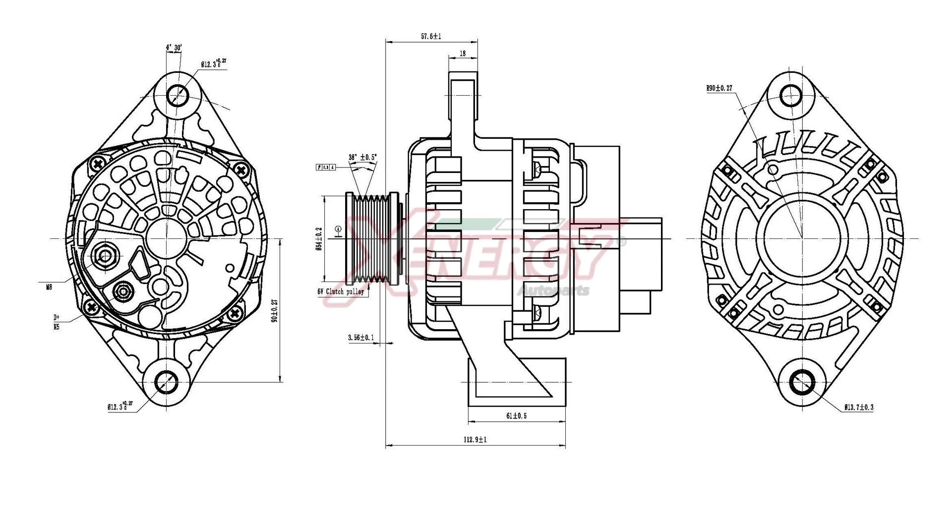 AP XENERGY generátor - XAL22130AD - TothCarparts