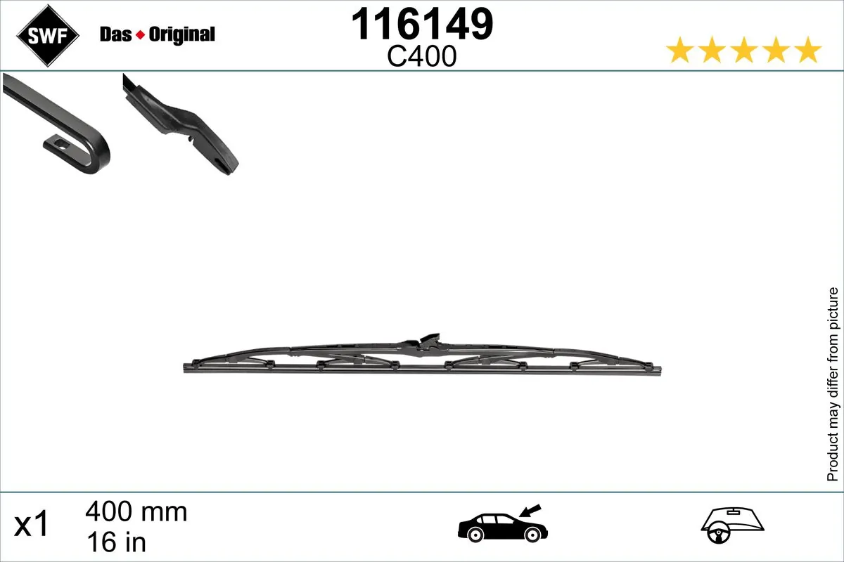 SWF törlőlapát - 116149 - TothCarparts