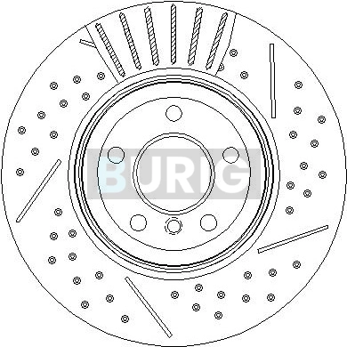 Burig féktárcsa - B011277 - TothCarparts