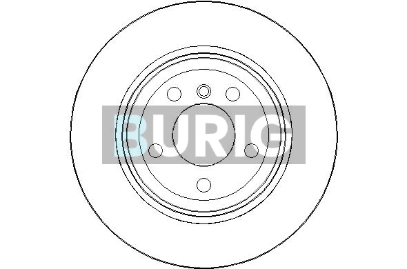 Burig féktárcsa - B010675 - TothCarparts