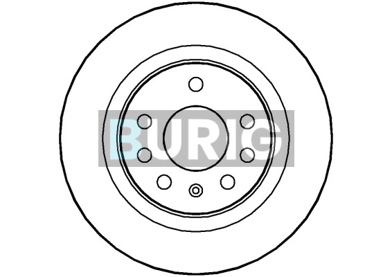 Burig féktárcsa - B010046 - TothCarparts