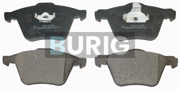 Burig fékbetétkészlet, tárcsafék - B020268 - TothCarparts