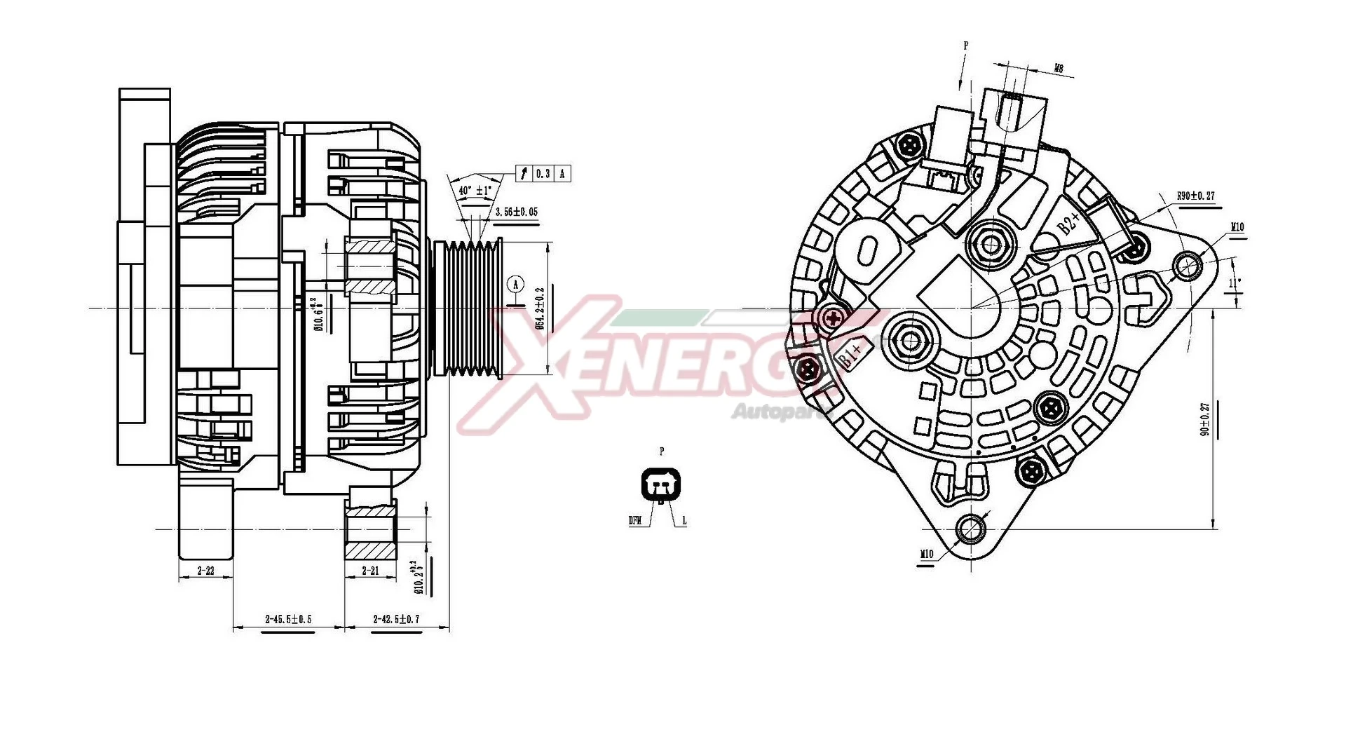 AP XENERGY generátor - XAL29015AD - TothCarparts