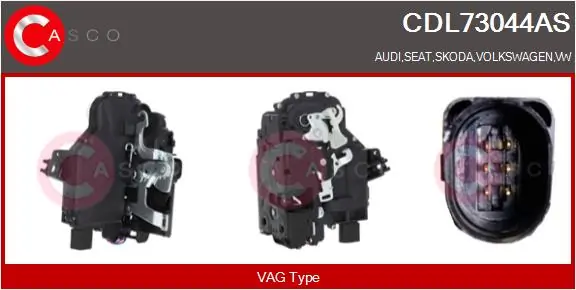 CASCO Ajtózár - CDL73044AS - TothCarparts