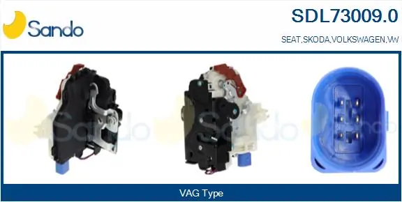 SANDO Ajtózár - SDL73009.0 - TothCarparts