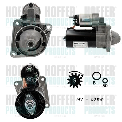 HOFFER önindító - H5010002G - TothCarparts