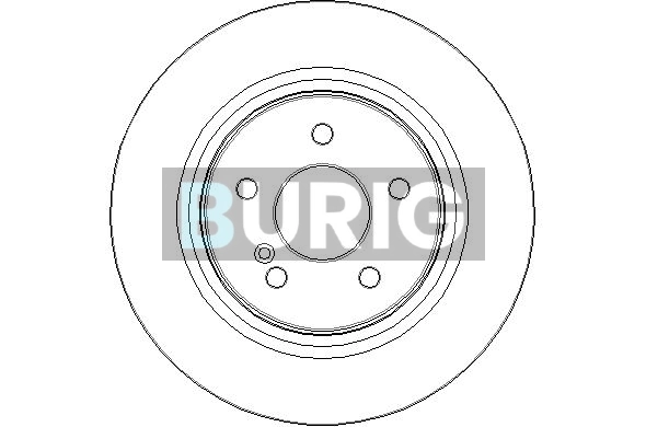 Burig féktárcsa - B010311 - TothCarparts