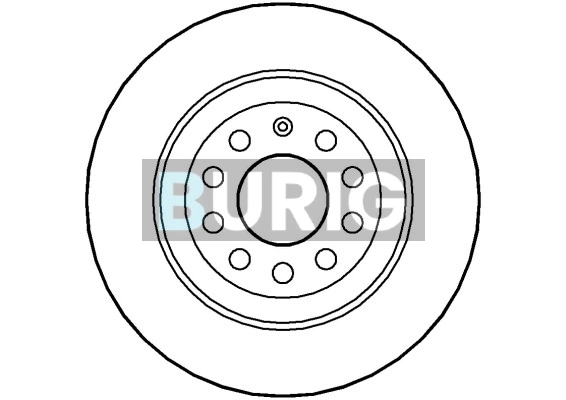 Burig féktárcsa - B010335 - TothCarparts