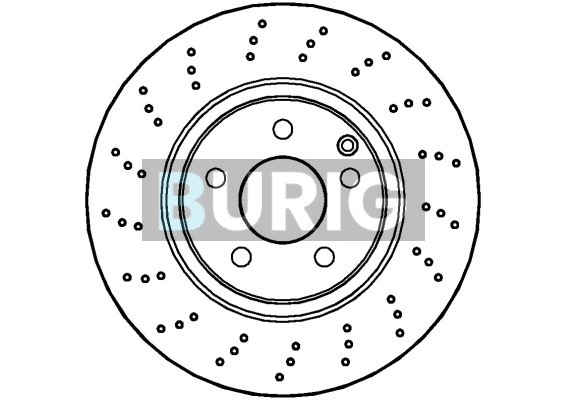 Burig féktárcsa - B011095 - TothCarparts