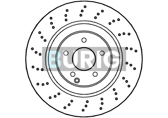 Burig féktárcsa - B010931 - TothCarparts