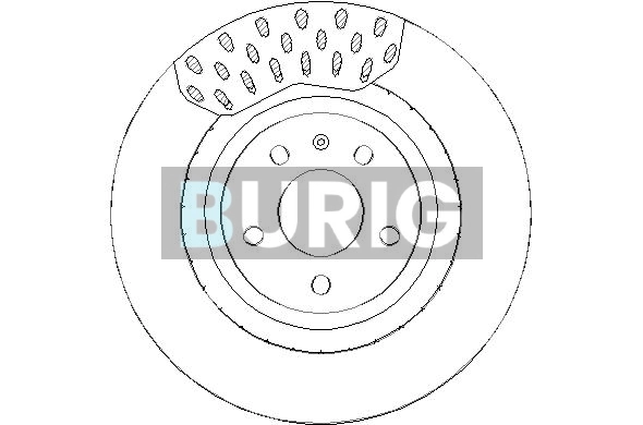 Burig féktárcsa - B011171 - TothCarparts