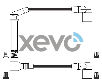 XEVO gyújtókábelkészlet - XHT4132 - TothCarparts