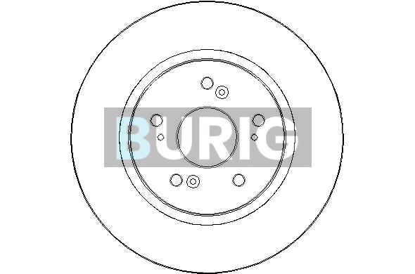 Burig féktárcsa - B010187 - TothCarparts