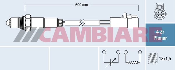 Cambiare lambdaszonda - VE381856 - TothCarparts