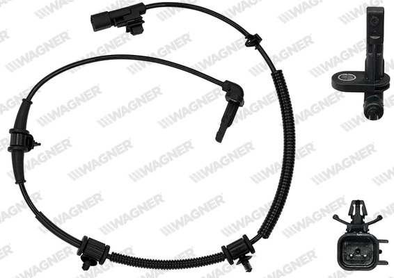 WAGNER érzékelő, kerékfordulatszám - ABS00483 - TothCarparts