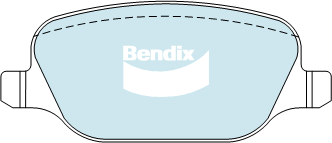 BENDIX-SEA fékbetétkészlet, tárcsafék - DB2068 MKT - TothCarparts