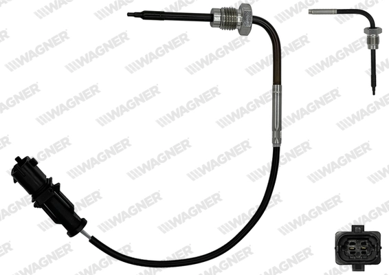 WAGNER Érzékelő, kipufogógáz-hőmérséklet - ETP00077 - TothCarparts