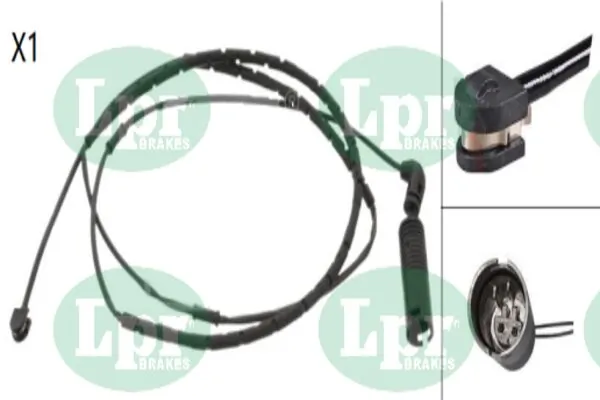 LPR-CN figyelmezető kontaktus, fékbetétkopás - KS0021 - TothCarparts