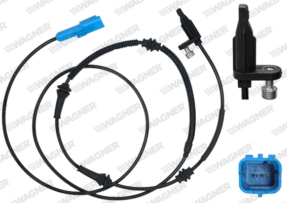 WAGNER érzékelő, kerékfordulatszám - ABS00378 - TothCarparts
