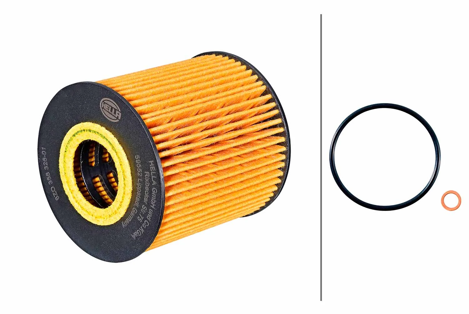 HELLA olajszűrő - 8ZO 358 326-011 - TothCarparts