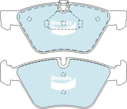 BENDIX-SEA fékbetétkészlet, tárcsafék - DB1856 MKT - TothCarparts