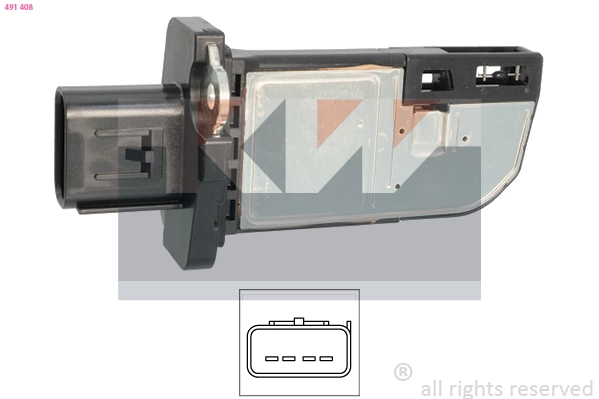 KW légmennyiségmérő - 491 408 - TothCarparts