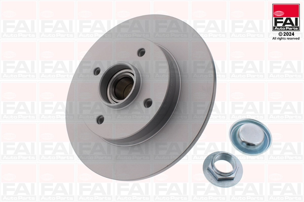 FAI AutoParts féktárcsa - BD102 - TothCarparts