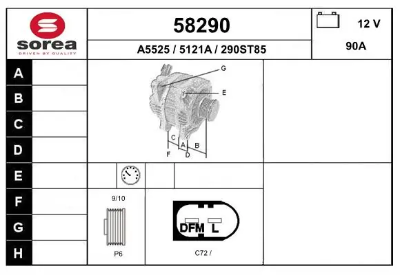 EAI generátor - 58290 - TothCarparts