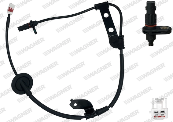 WAGNER érzékelő, kerékfordulatszám - ABS00512 - TothCarparts