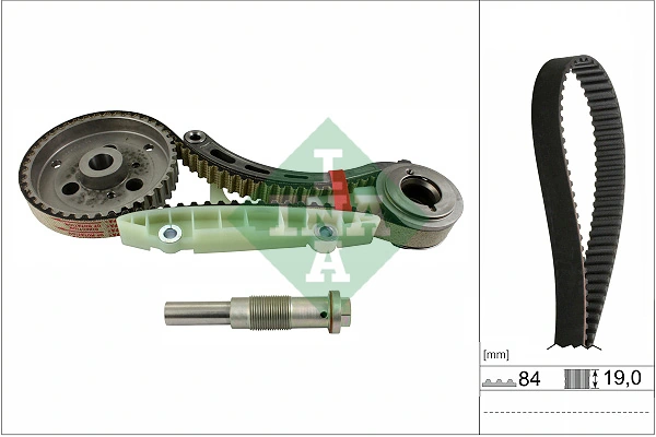 Schaeffler INA Fogasszíjkészlet - 530 0950 10 - TothCarparts