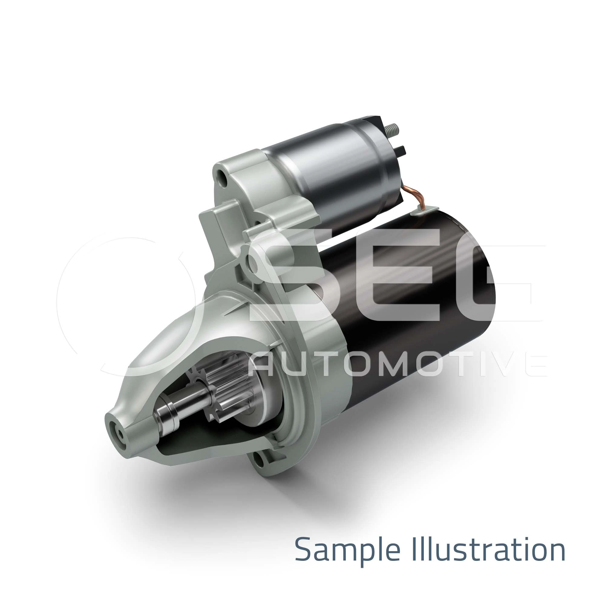 SEG Automotive önindító - 0001121029-R - TothCarparts