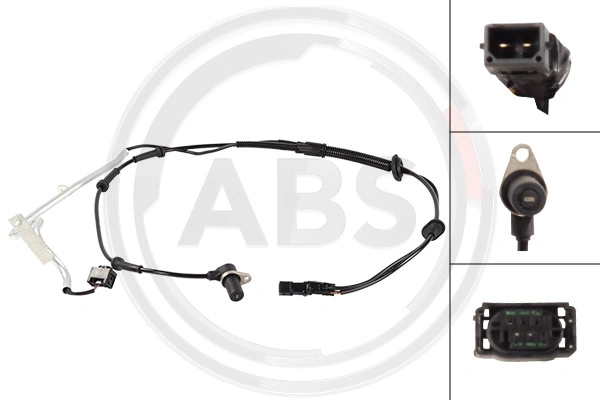 A.B.S. érzékelő, kerékfordulatszám - 33016 - TothCarparts