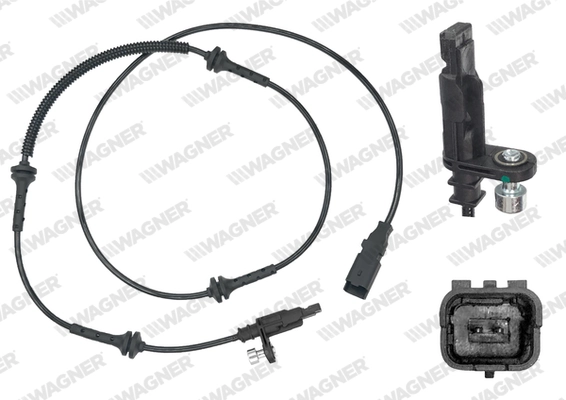 WAGNER érzékelő, kerékfordulatszám - ABS00373 - TothCarparts