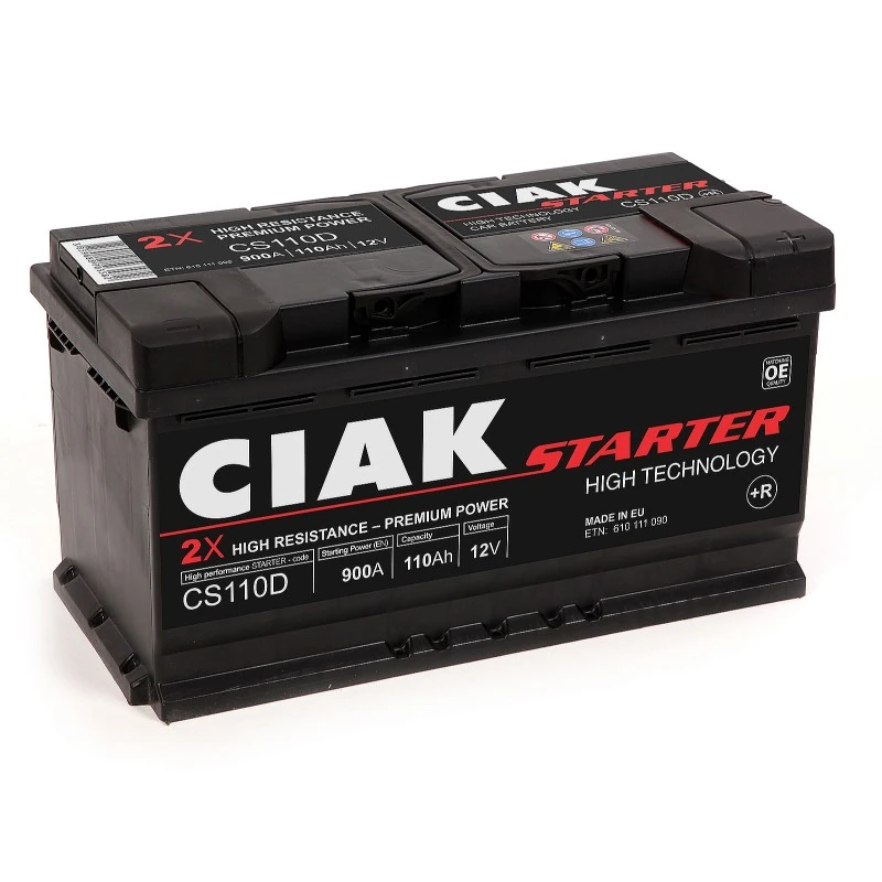 CIAK Starter Indító akkumulátor - CS110D - TothCarparts