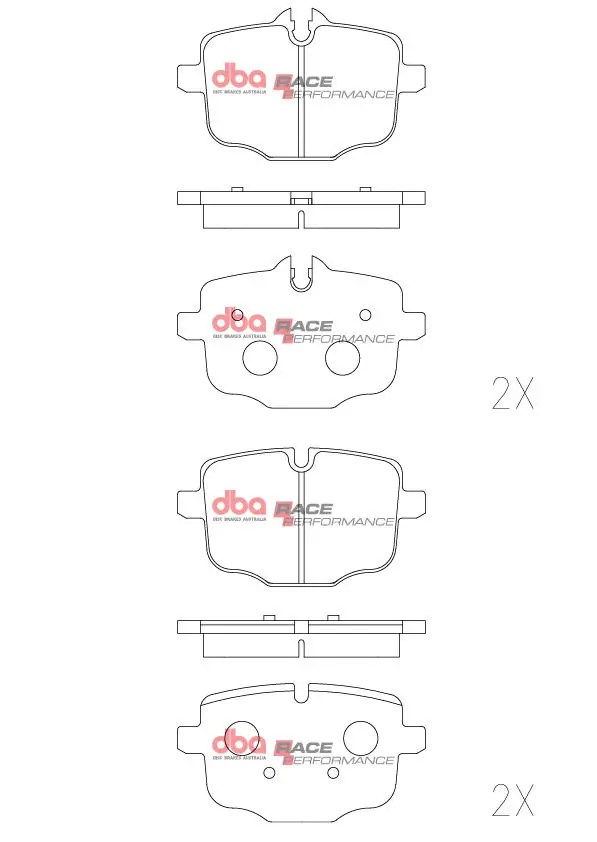 DBA Australia fékbetétkészlet, tárcsafék - DB15109RP - TothCarparts