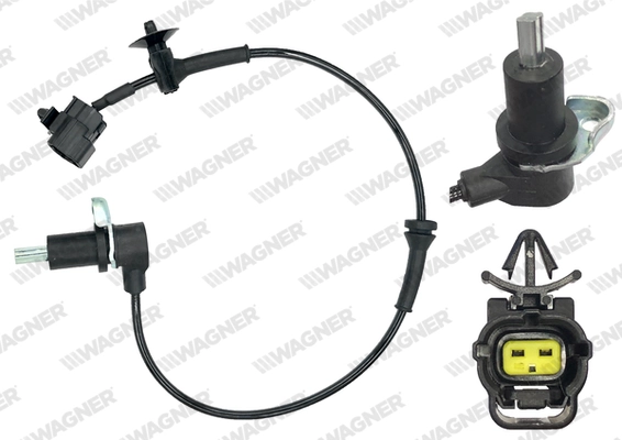 WAGNER érzékelő, kerékfordulatszám - ABS00437 - TothCarparts