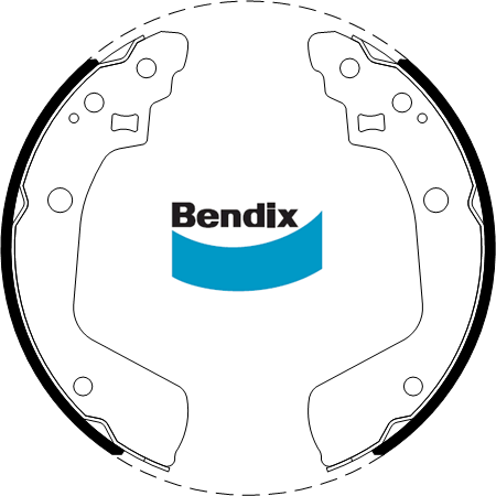 BENDIX-SEA fékpofakészlet - DS9808 - TothCarparts