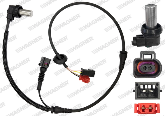 WAGNER érzékelő, kerékfordulatszám - ABS01186 - TothCarparts