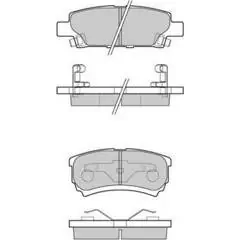 BÖLK fékbetétkészlet, tárcsafék - BOL-D021036 - TothCarparts