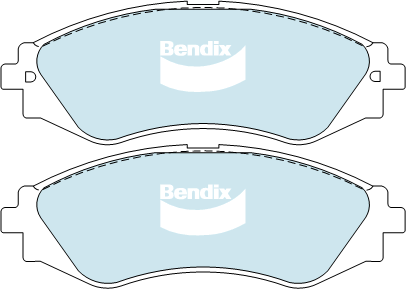 BENDIX-SEA fékbetétkészlet, tárcsafék - DB1370 GCT - TothCarparts