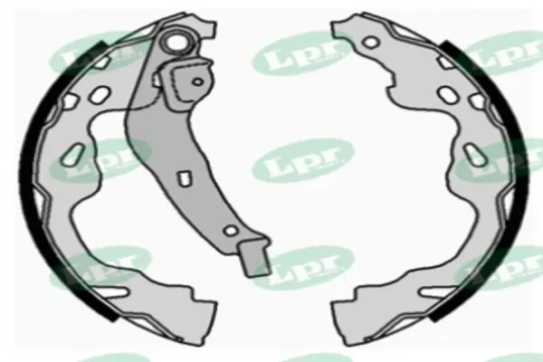 LPR-CN fékpofakészlet - 08660 - TothCarparts